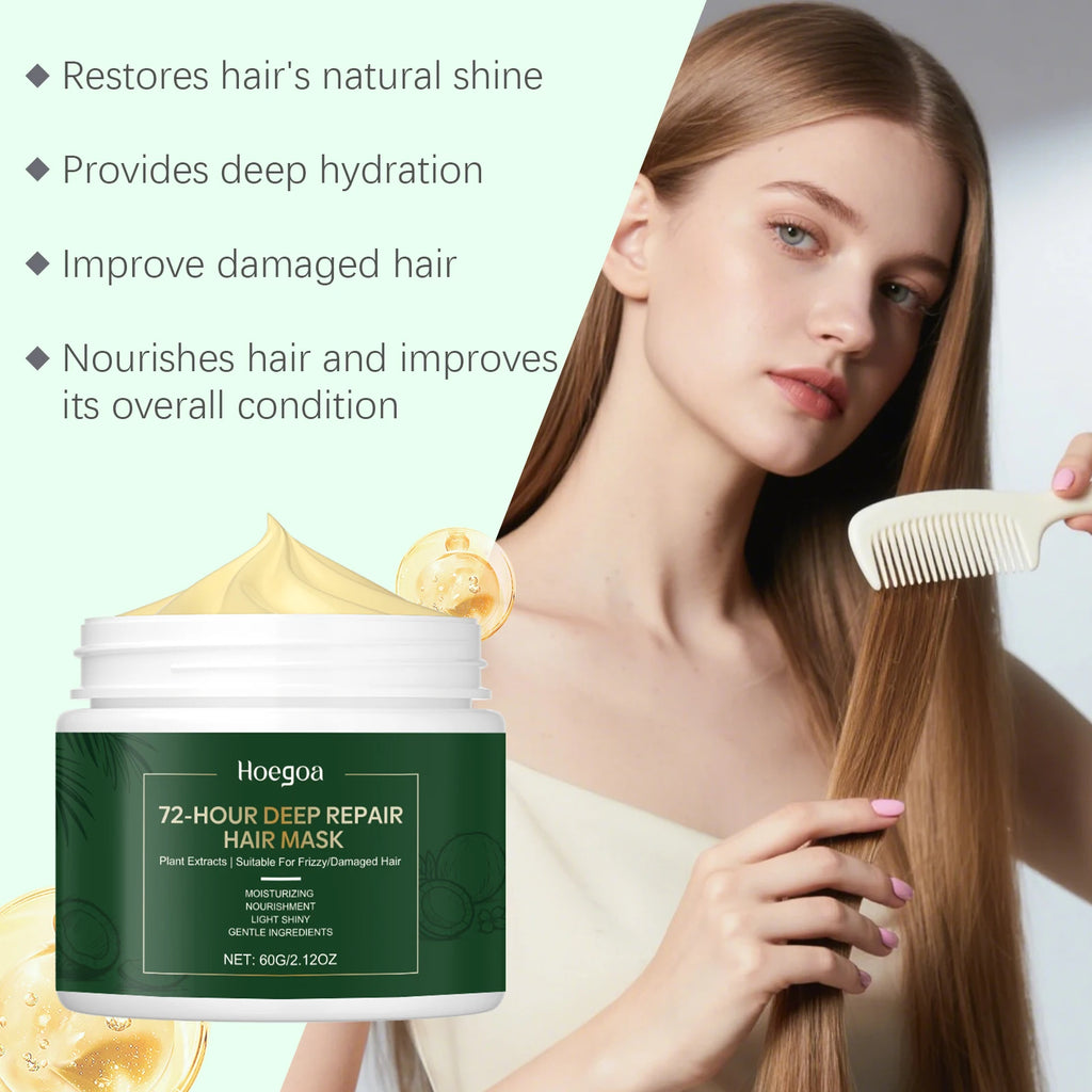 Deep Repair Conditioning Hair Mask Quick Dry Damaged Frizzy Oasis Select