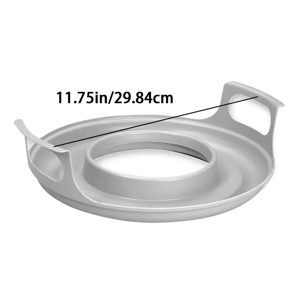 New Anti-deformed Microwave Plate Tray Easy to Clean PP Microwave Cool For Bowls, Home Cooking Supplies Steam Holder Oasis Select
