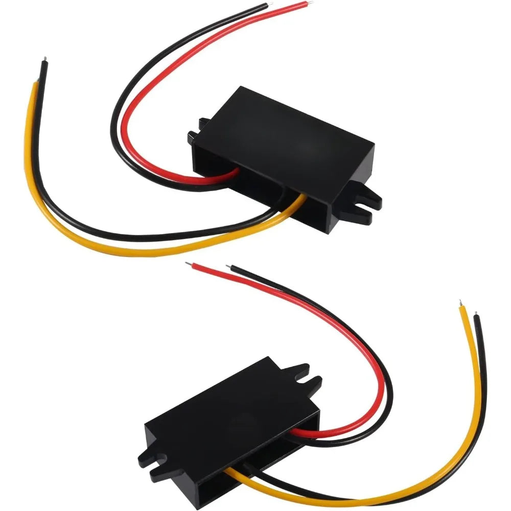 12V To 5V 3A 15W Buck Converter Module DC To DC Regulator Car Power Converter With Wire Interface For Car LED Display Car Radio Oasis Select