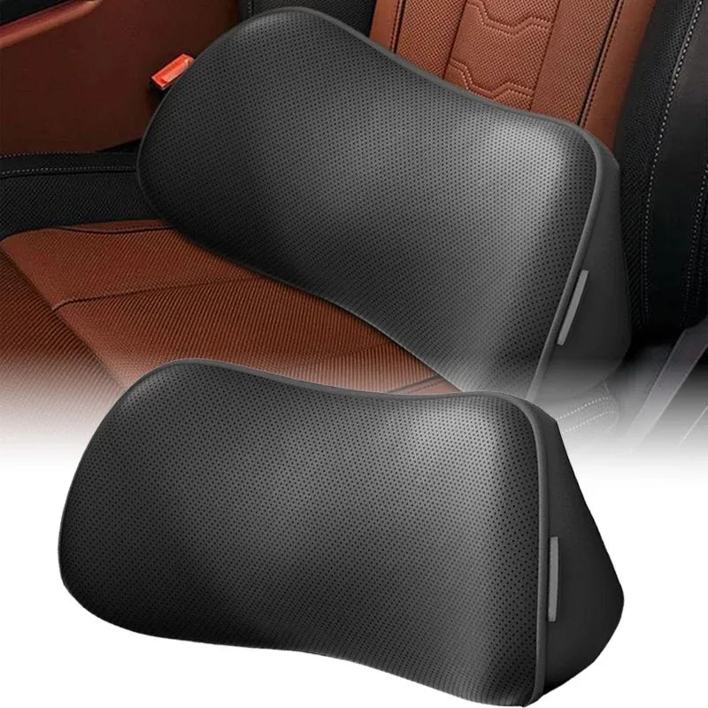 Lumbar Support Car Seat Pillow Memory Foam Breathable Back Protector for Office Chairs and Car Interior Accessories Oasis Select