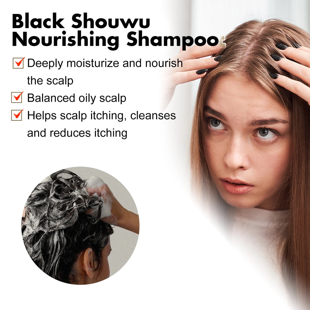 EELHOE Black Reishi & He Shou Wu Nourishing Hair Shampoo
