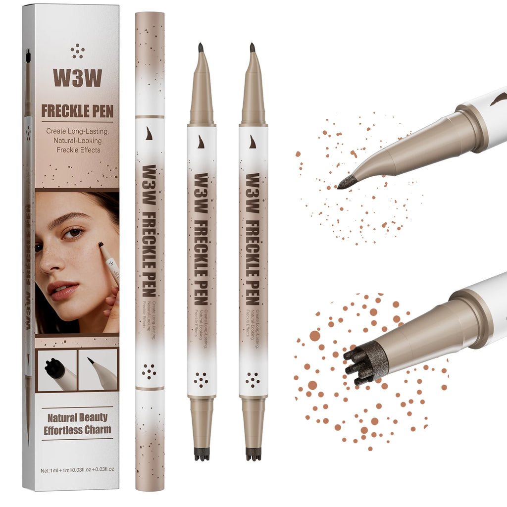 Waterproof Freckle Stamp Pen – Natural Faux Freckle Makeup