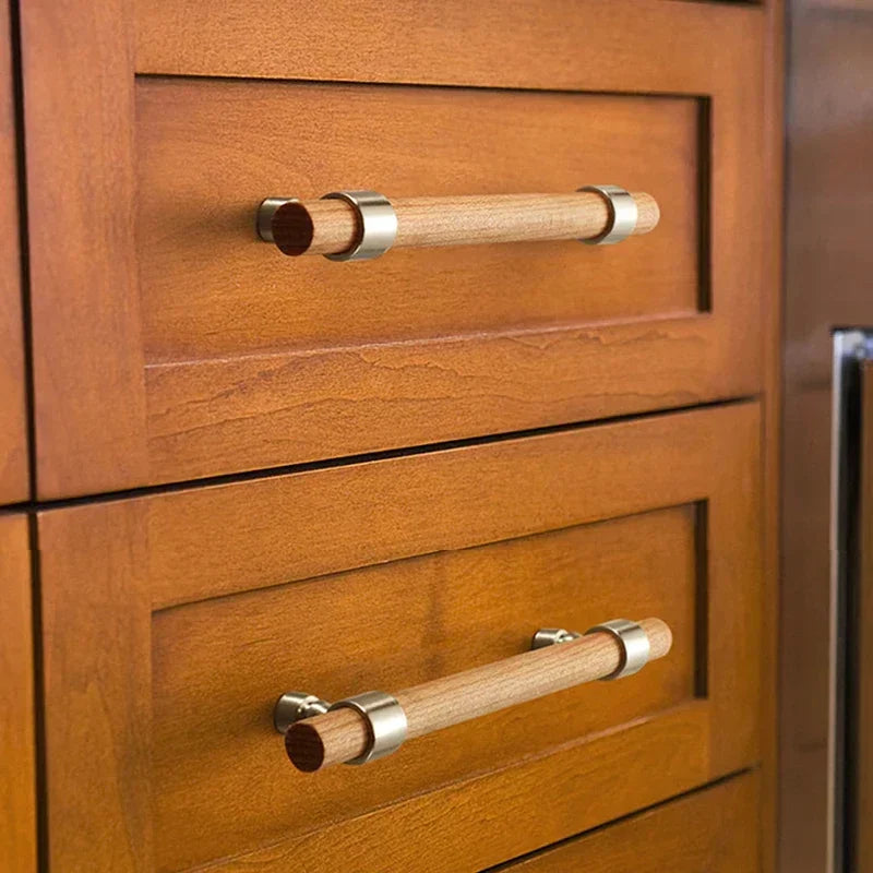 Wood Handles for Furniture Bronze in Cabinet Pulls and Modern Black Kitchen Doors Drawer Kids Gold Adjustable Knobs 128mm 160mm Oasis Select