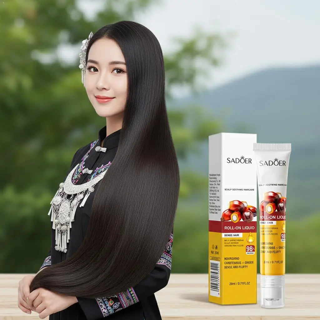 Batana Hair Roller Oil – Hair Loss, Postpartum & Scalp Relief Hair Growth Serum Oasis Select A CN