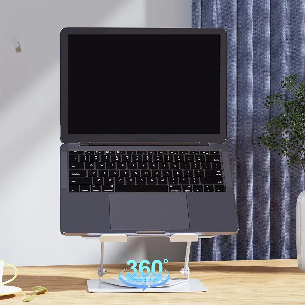 Laptop Stand with Cooling Fan – Fits 7–17" Notebooks