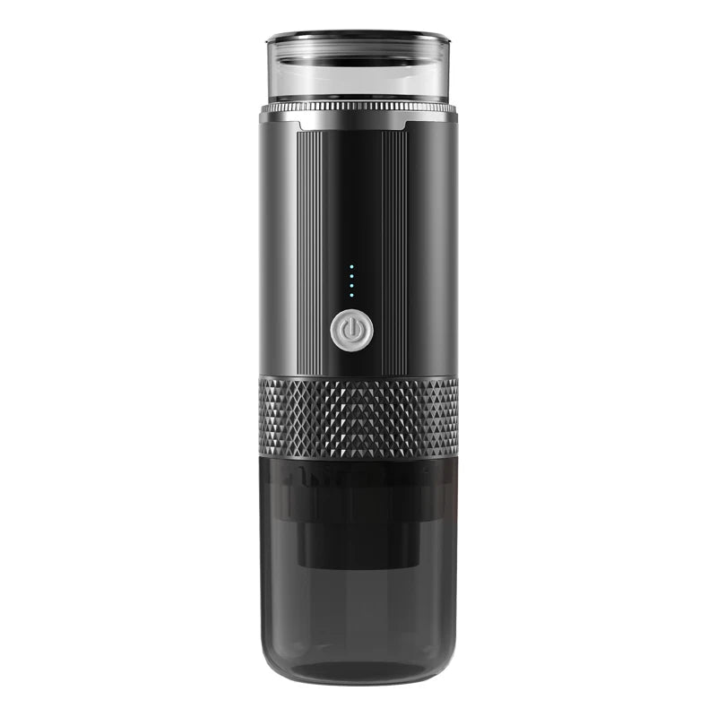 Portable Coffee Machine Coffee Maker Electric Capsule Ground Brewer Fit For Powder and Coffee Capsul Suitable Oasis Select black
