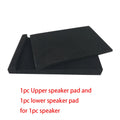 1 Set Studio Monitor Speaker Acoustic Foam Isolator Pads Anti-shock Anti-skid Sponge Desktop Speakers Isolation Panels 33x27x4cm Oasis Select 30x17x4cm