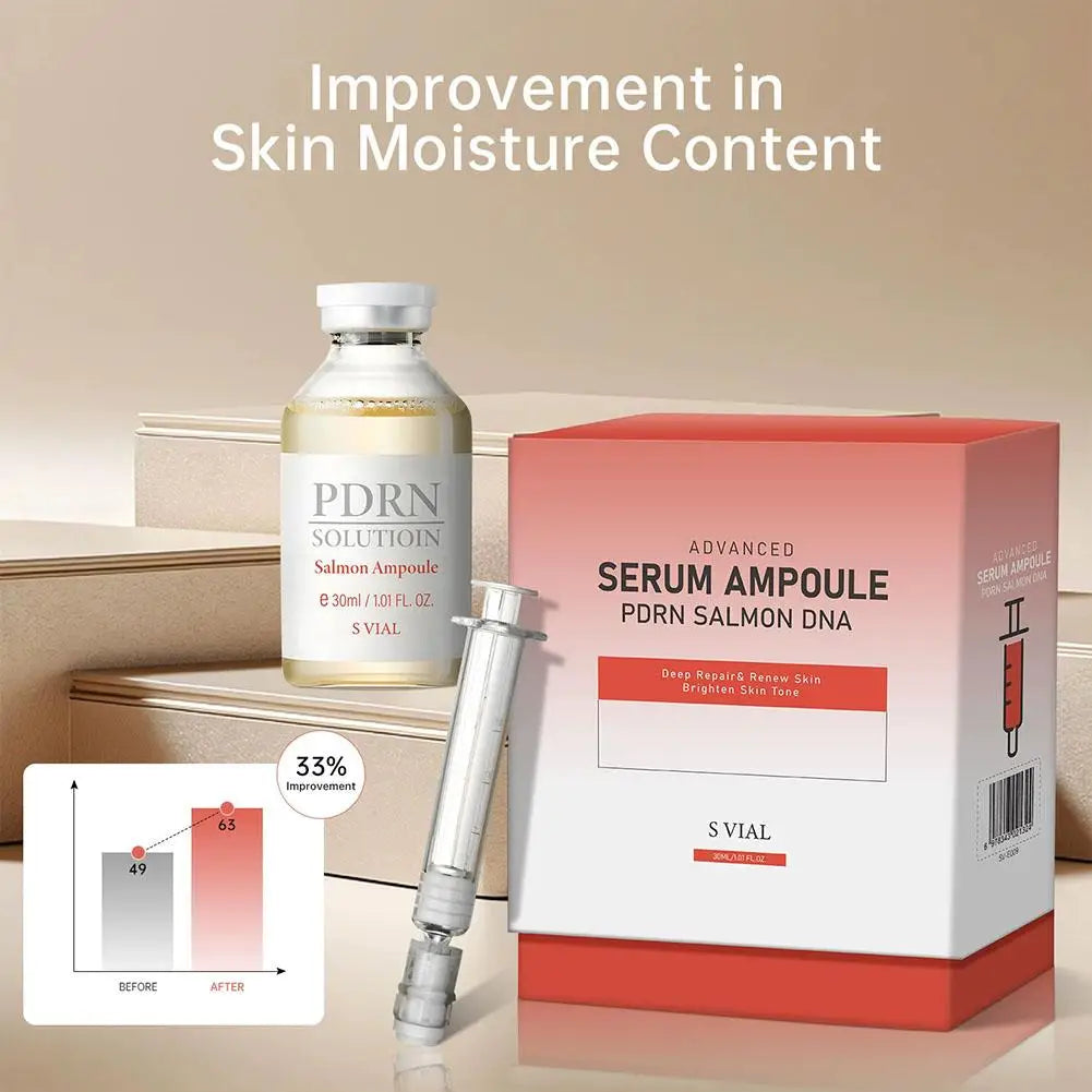 PDRN Salmon DNA Facial Serum Deeply Nourishing The Skin Skin Elasticity Ampoule Essence Smoothing Glow Boosting Skin-firming Oasis Select