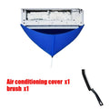 100cm Thickened Cleaner Air Coditioning Cleaning Cover Bag PVC with Water Pipe Home 1-1.5P Split Hanging Air Conditioner Tools Oasis Select 2pcs-cloth-brush