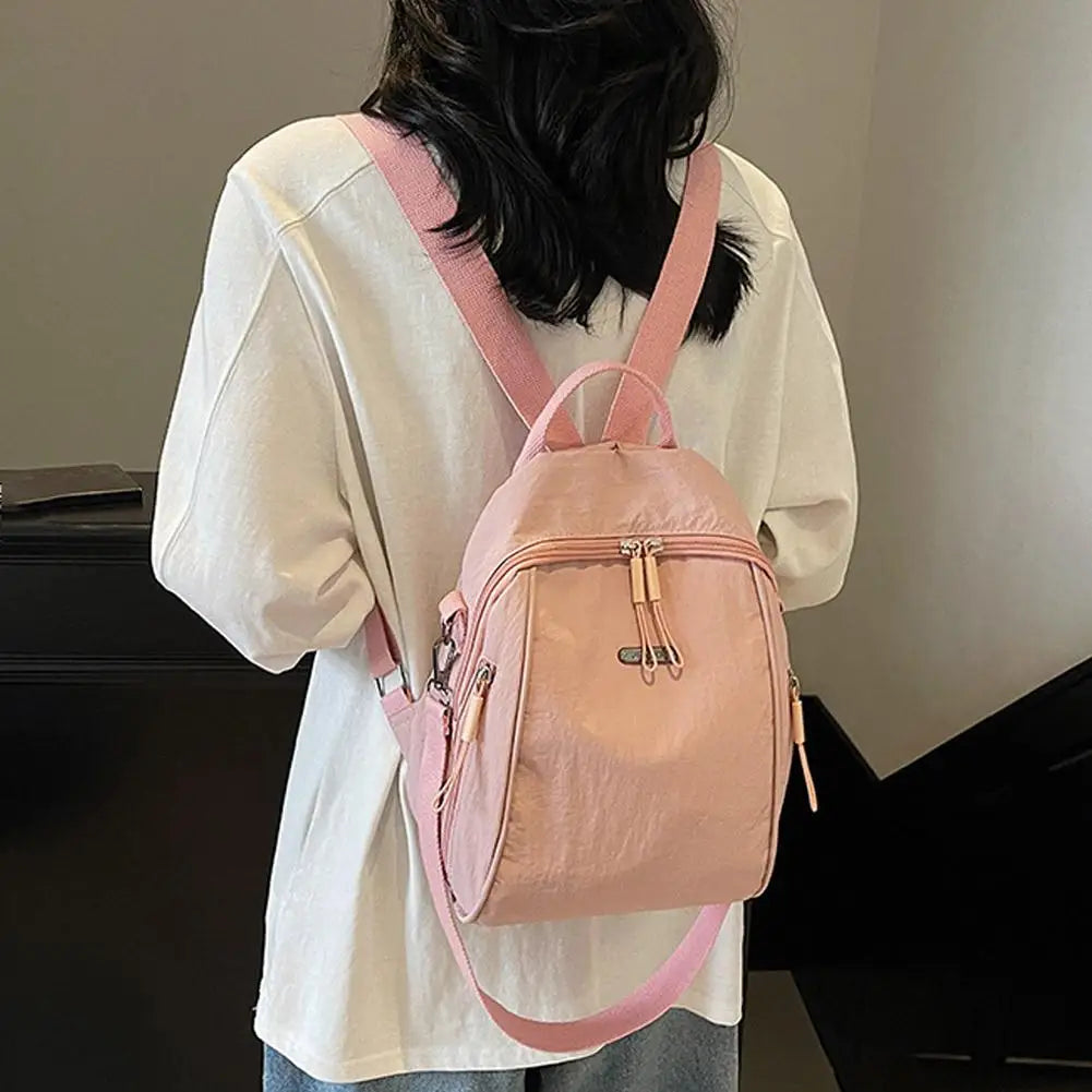Women's Waterproof Oxford Backpack & Crossbody Shoulder Bag