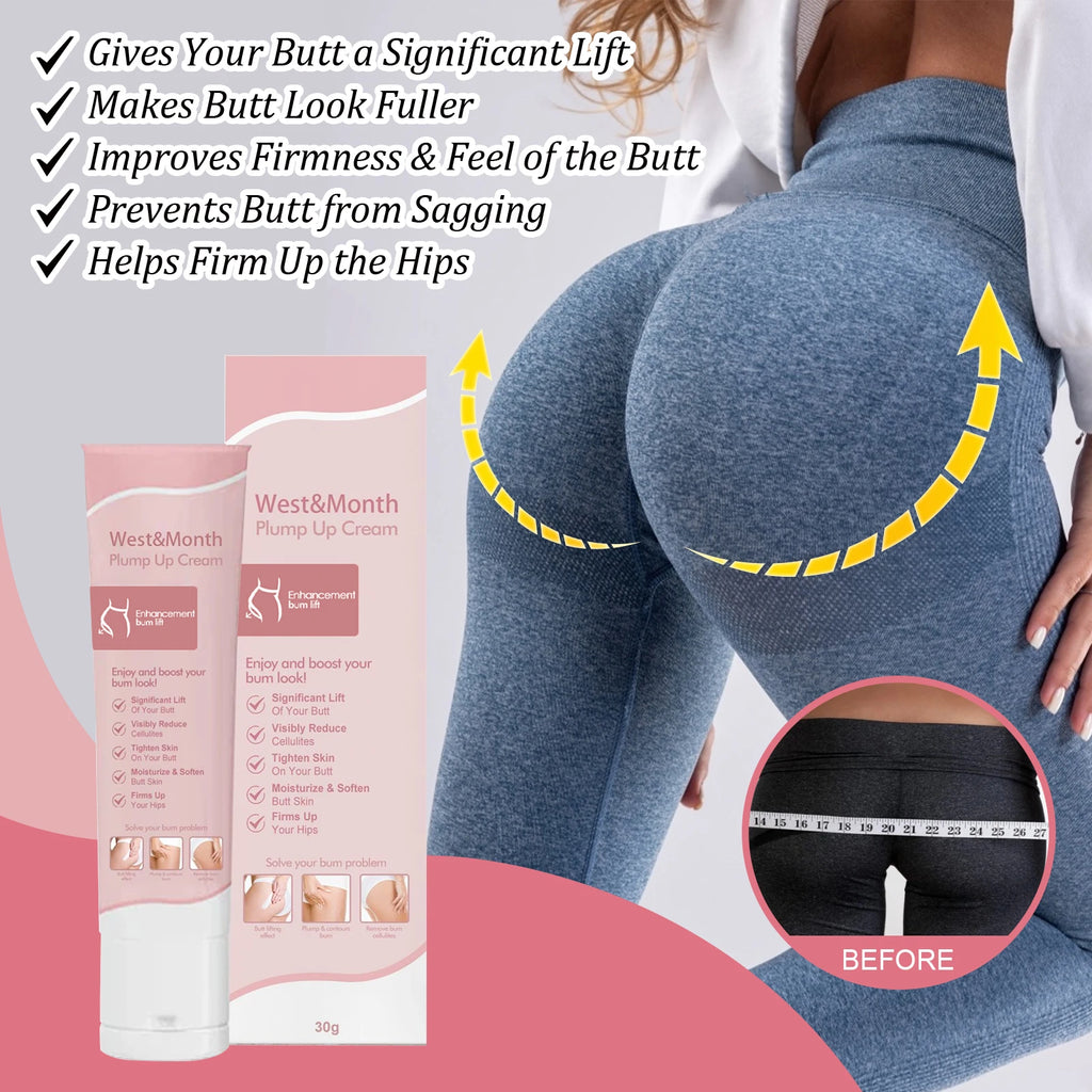 Butt Enhancement Cream – Lifting, Plumping & Firming Hip Cream Body Firming Cream Oasis Select