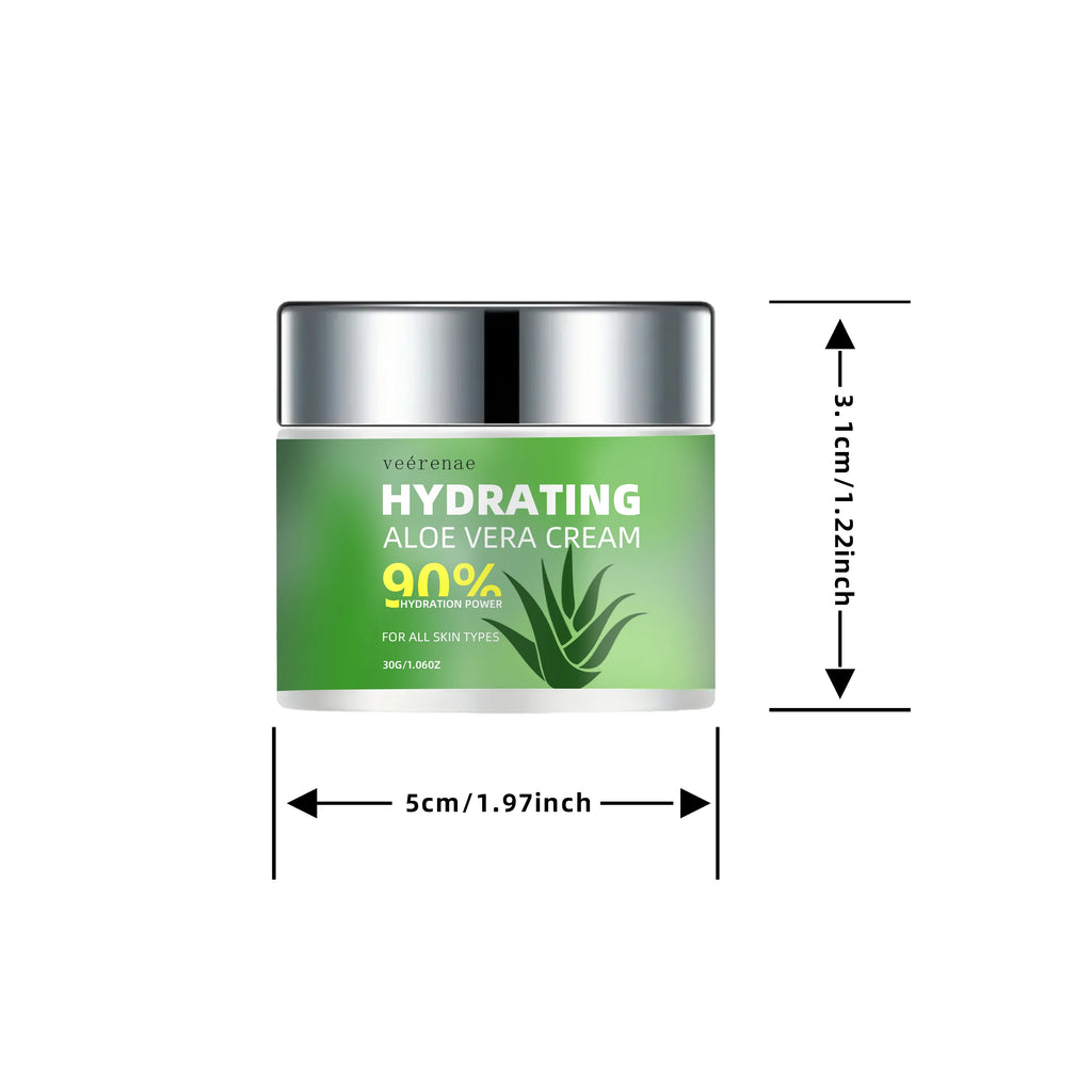 Veérenae Aloe Vera Face Cream – Hydrating, Non-Greasy Moisturizer Aloe Vera Face Cream Oasis Select 30g