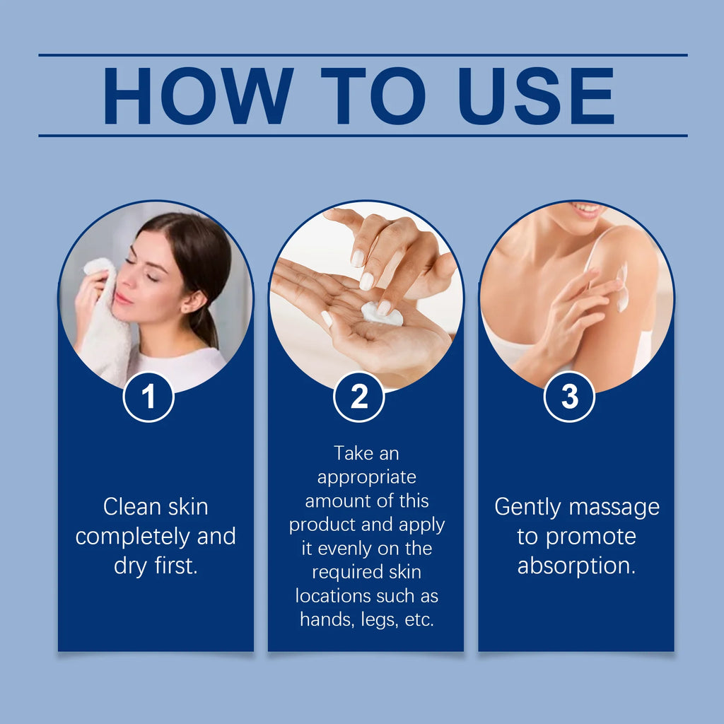 OUOHE Repair CreamSkin Care Cream Gently Moisturizes the Skin of the Body Improves Skin Dryness Redness and Smoothness Oasis Select