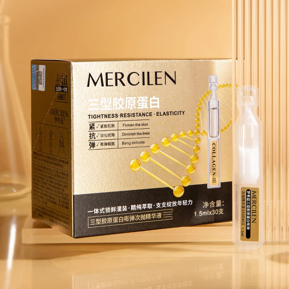 Collagen Firming Face Serum – Brightening & Moisturizing Vials
