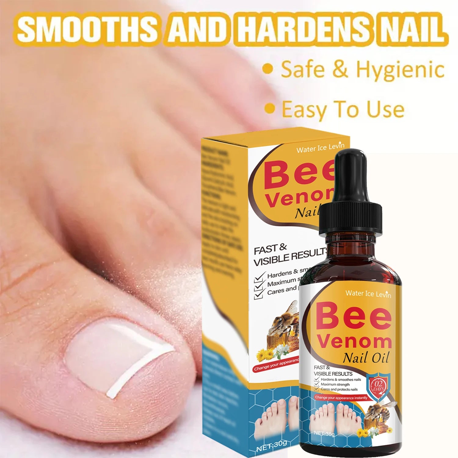 Bee Venom Nail Oil with Salicylic Acid – Strengthen Nails Nail Strengthening Oil Oasis Select