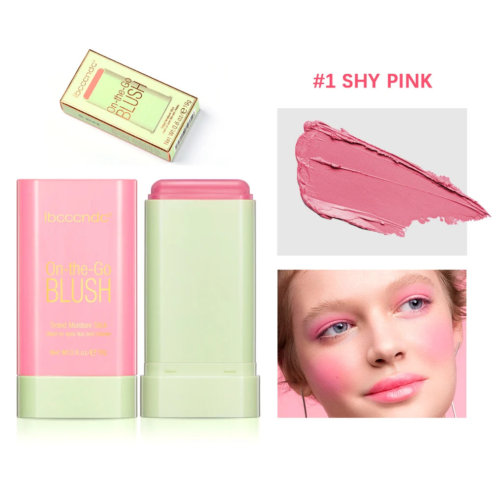 ibcccndc Cream Blush Stick – Waterproof Multi-Use Blusher