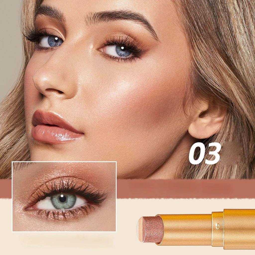 3-Color Waterproof Eye Shadow Stick – Easy Beginner Eyeshadow Eye Shadow Stick Oasis Select 03