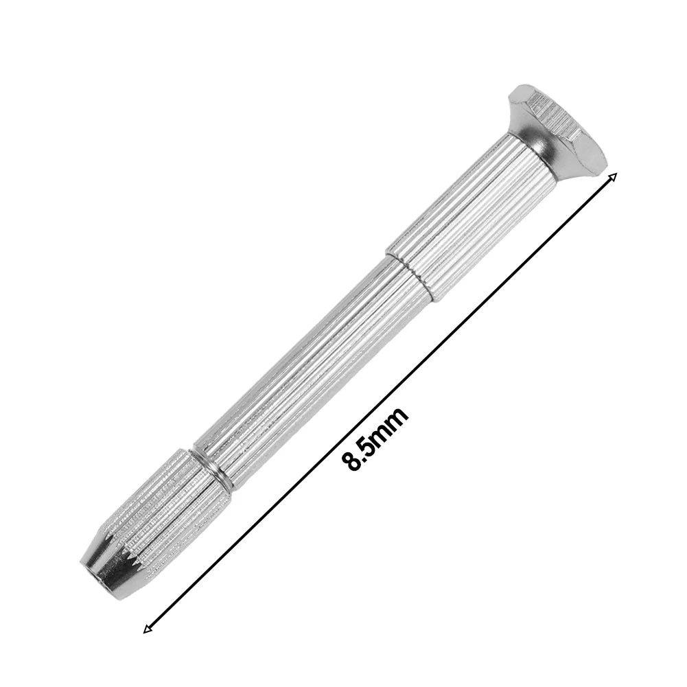 10Pcs 0.8mm-3.0mm Mini Micro Hand Drill Woodworking Drilling Tools For Models Hobby DIY Jewelers Durable Oasis Select