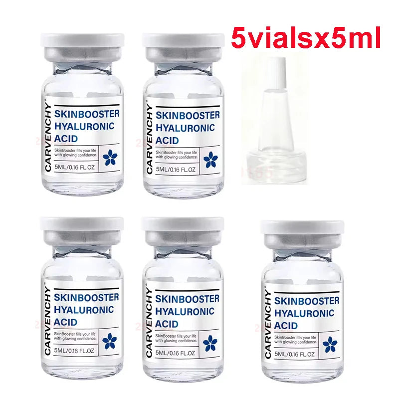 Hyaluronic Acid Skin Booster Serum – Glow & Hydration Hyaluronic Acid Serum Oasis Select 5 vials(no box)