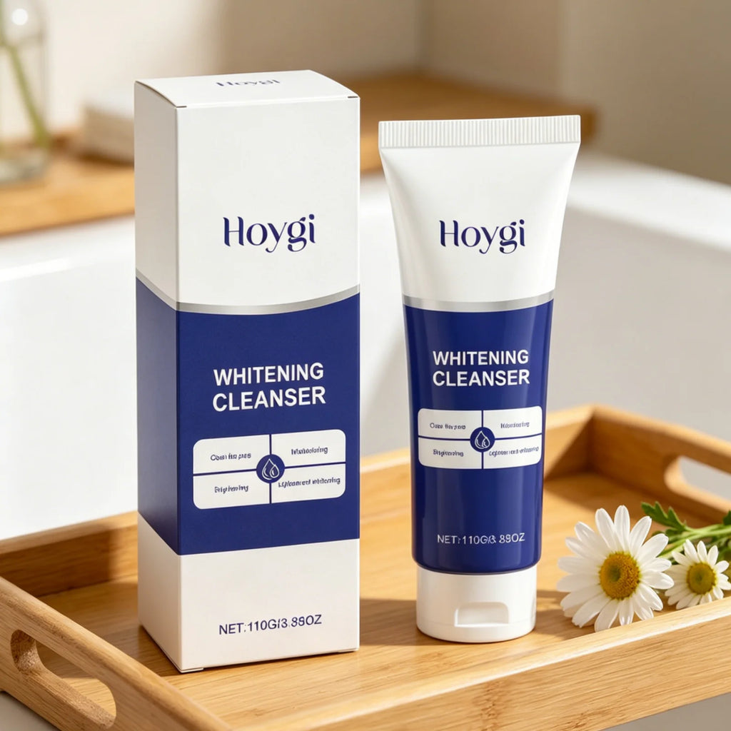 Hoygi Facial Cleanser Radiant Complexion Soft Skin Texture Oil Control Shrink Pores Gentle Smoothing Skin Brightening Cleanser Oasis Select