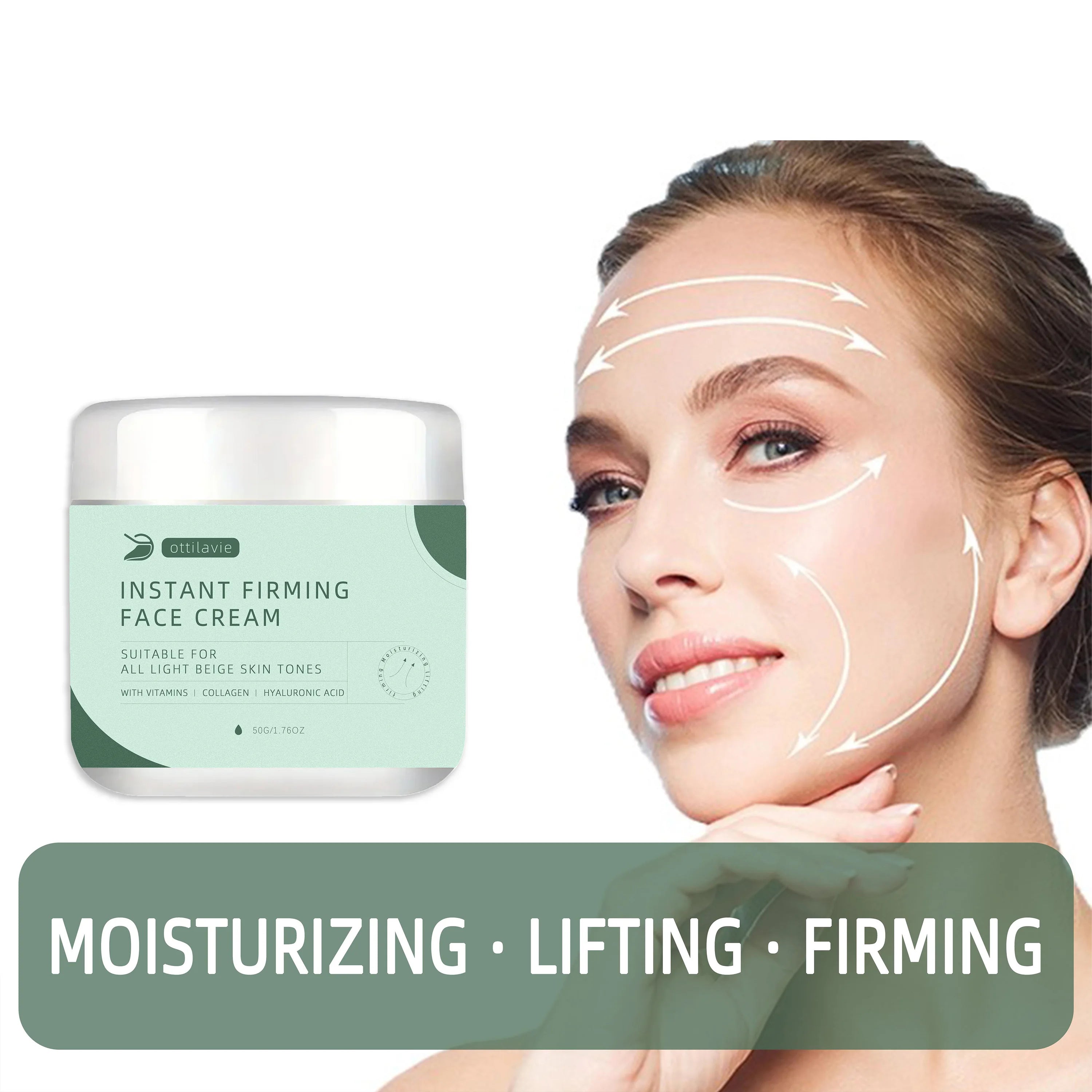 Ottilavie Instant Firming Face Cream – Hydrates & Tightens Firming Face Cream Oasis Select