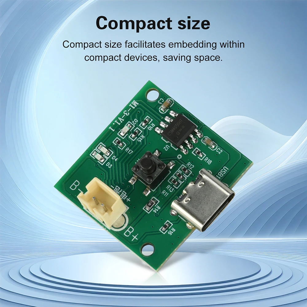 DC 3.7-4.2V Brushless ESC Mini Brushless Motor Speed Controller Handheld Fan Mini Heatsink Driver Board Six-Speed Adjustment Oasis Select
