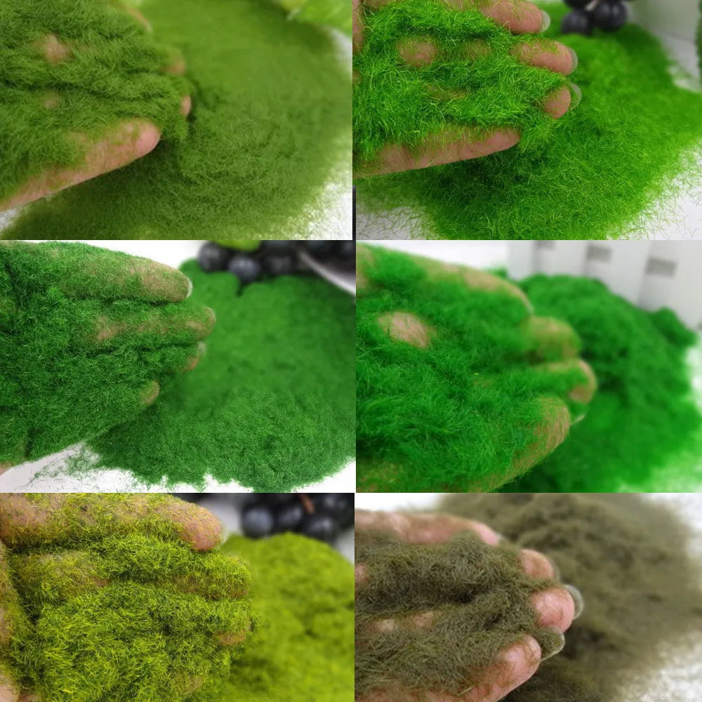 Artificial Grass Powder for Micro Landscape & Diorama – 35g Miniature Terrain Powder Oasis Select