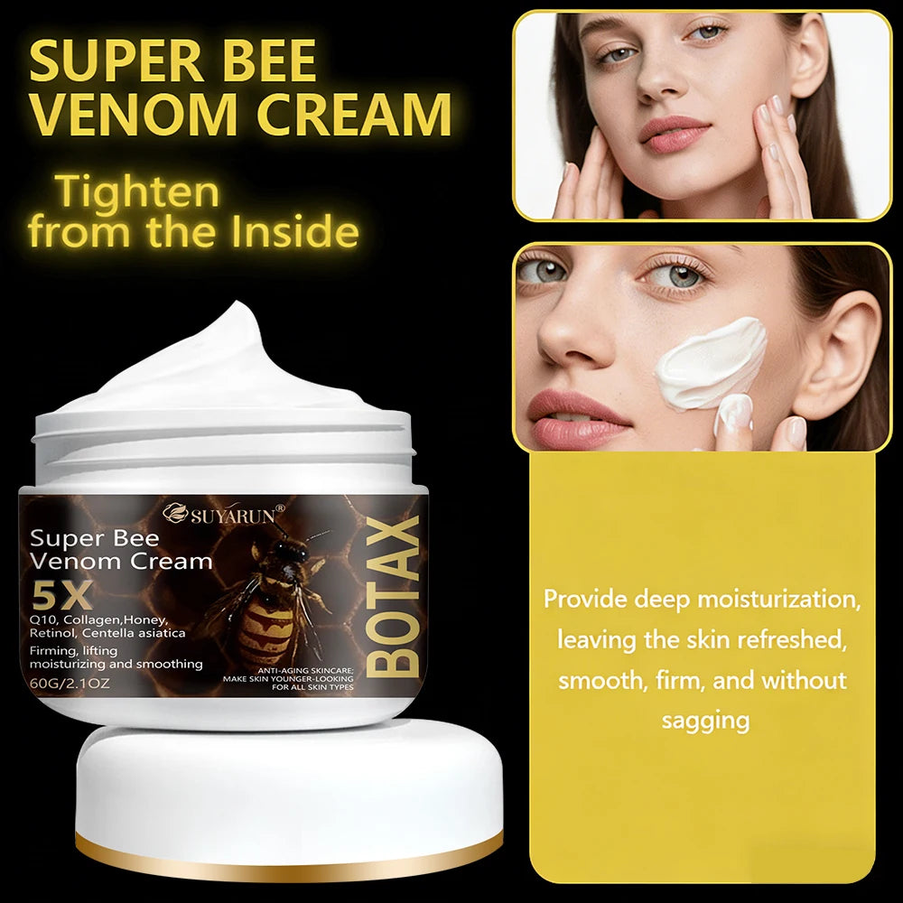 SUYARUN Bee Venom Botax Cream – Anti-Wrinkle & Firming Anti-Wrinkle Face Cream Oasis Select