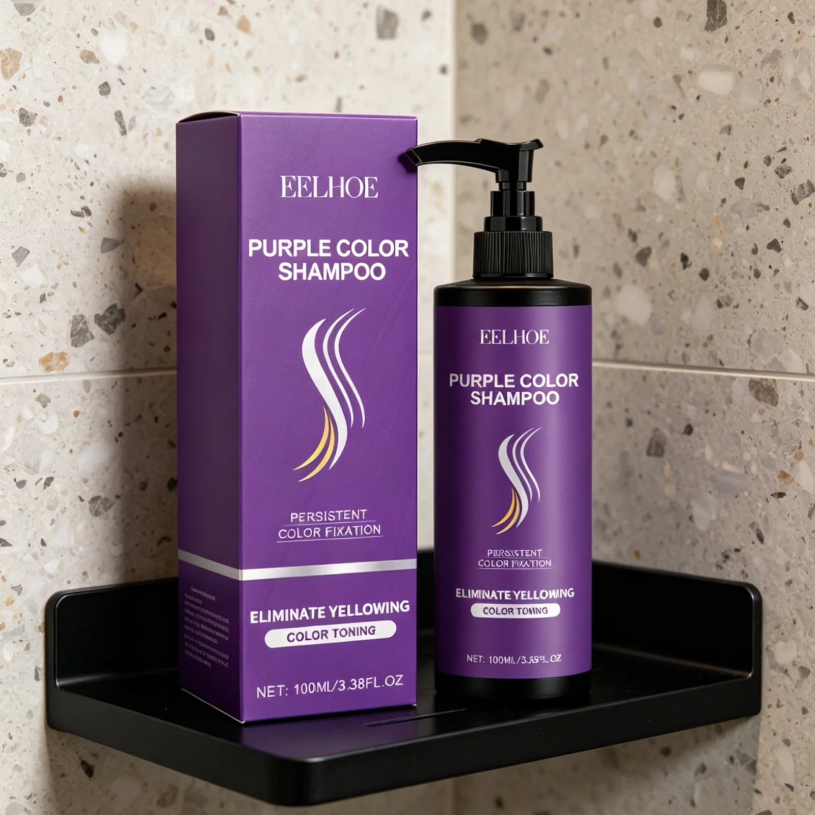 EELHOE Purple Toning Shampoo – Color Care & Moisture 100ml Purple Toning Shampoo Oasis Select