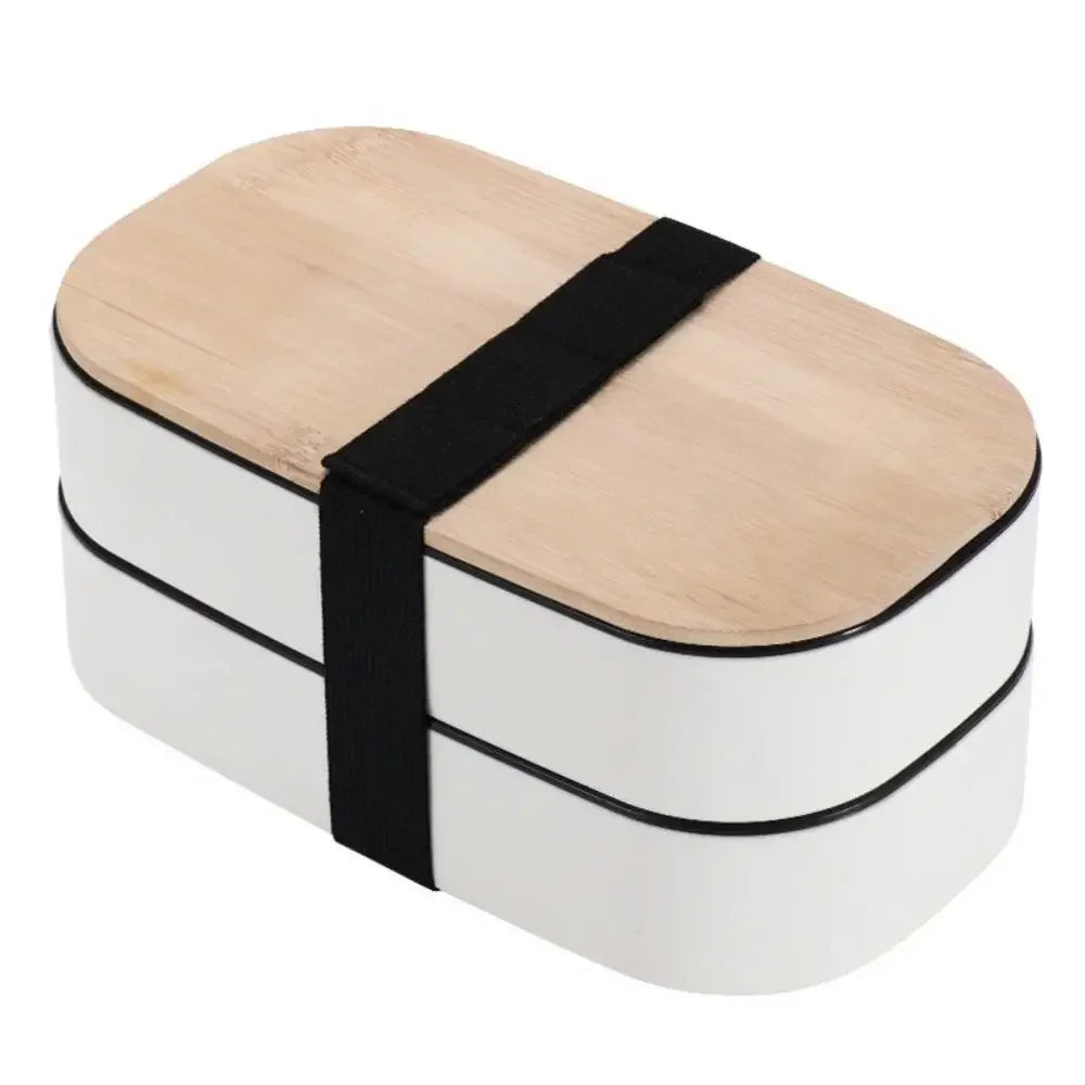 Stackable Bento Box with Utensils 1200ML All-in-One Meal Prep Compartment Lunch Containers Leak Resistant Lunch Box Oasis Select