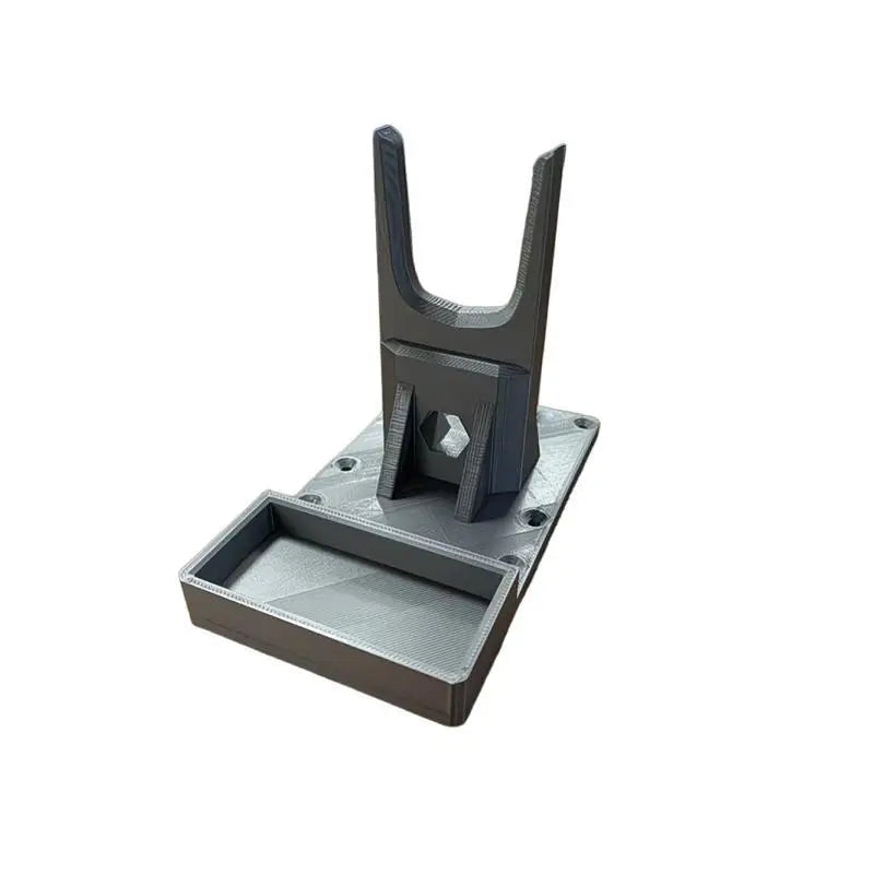 Hot Glue Gun Stand with Leak-Proof Tray & Non-Slip Base