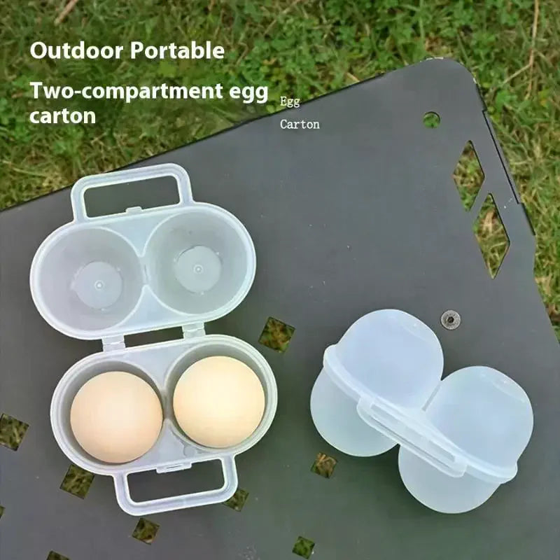 Anti-Shock Camping Egg Holder Box | Portable Travel Egg Tray