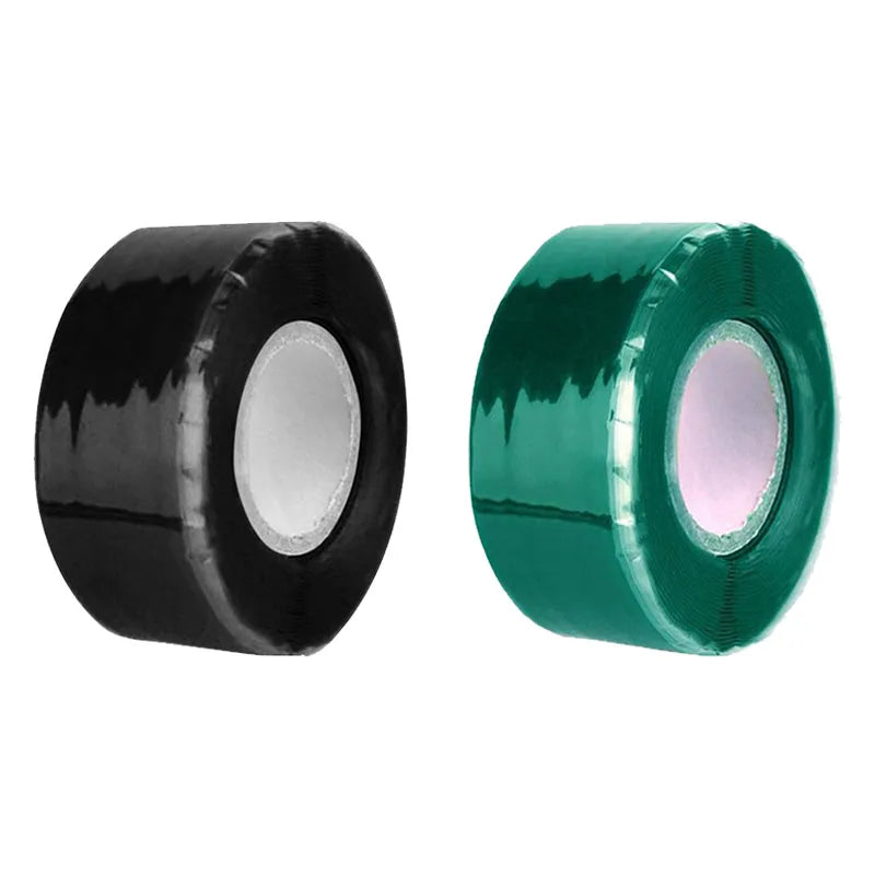 1/3pcs Super Strong Fiber Waterproof Tape Stop Leaks Seal Repair Tape Performance Self Fix Tape Adhesive Sealing Tape 1.5m New Oasis Select 25mm green-Black 1.5m