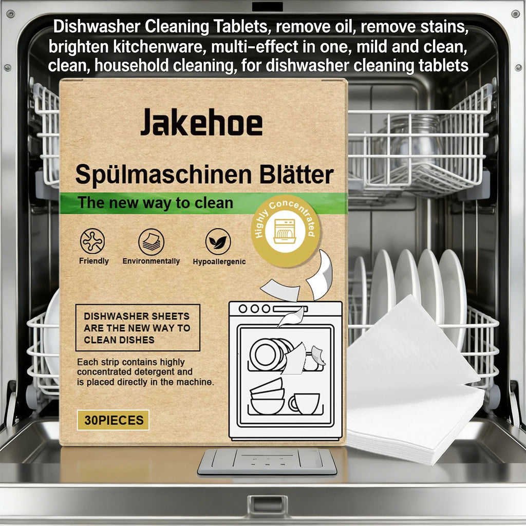 Dishwasher Cleaning Tablets Oil Dirt Removal Descaling Detergent Tablets High Efficient Kitchen Cleaning Tools for Dishwasher Oasis Select