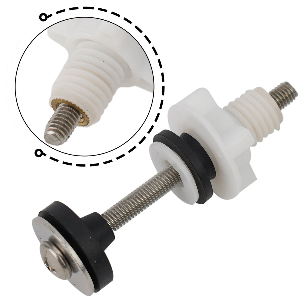 Toilet Cistern To Toilet Pan Fixing Fitting Sealing Kit Close Coupling Bolts WC Seat Fixing Bolts Household Hardware Oasis Select