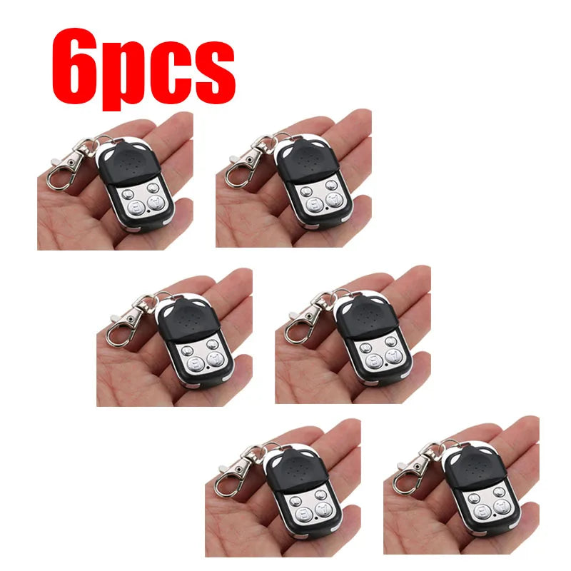 1/2/4/6pcs Universal 434MHZ Remote Control Duplicator 4 Button Cloning Wireless Remote Control Key For Garage Door Gate Opener Oasis Select 6pcs