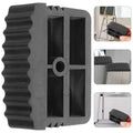 Ladder Anti-slip Foot Covers Accessories Feet Rubber Safety Mask Leg Protective Home Pad Pads Caps Step Ladder Feet Mat Oasis Select Black