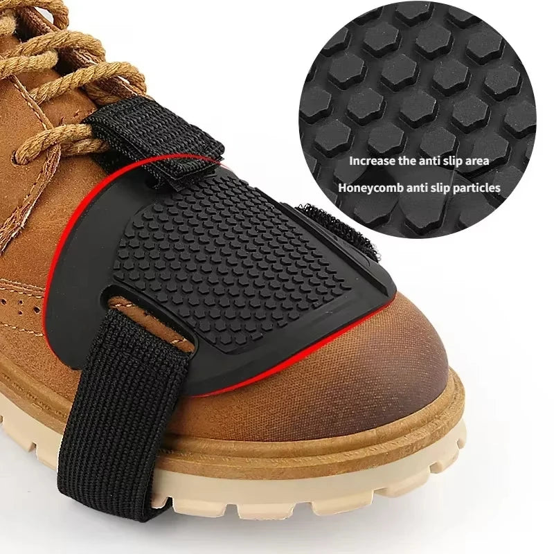 Motorcycle Gear Shift Pad – Rubber Shoe & Boot Protector