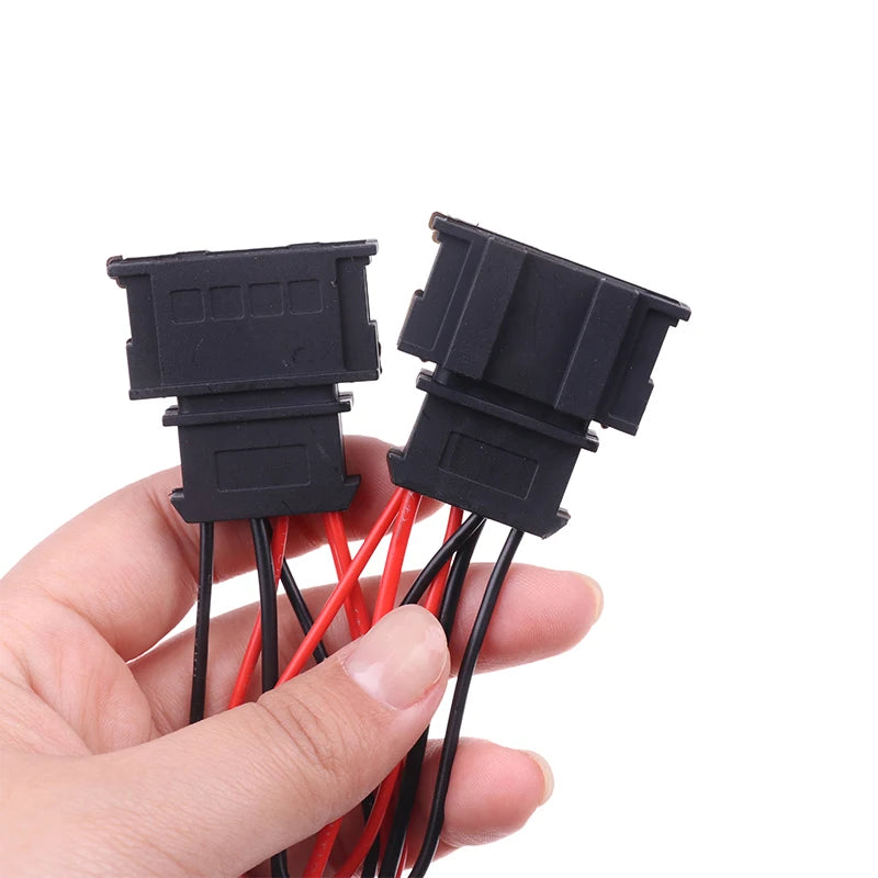 Wholesale 2Pcs Car Speaker Wire Harness Adaptor Replace Vehicle Connection Plug Cable Connector for Golf for Seat for Passat Oasis Select