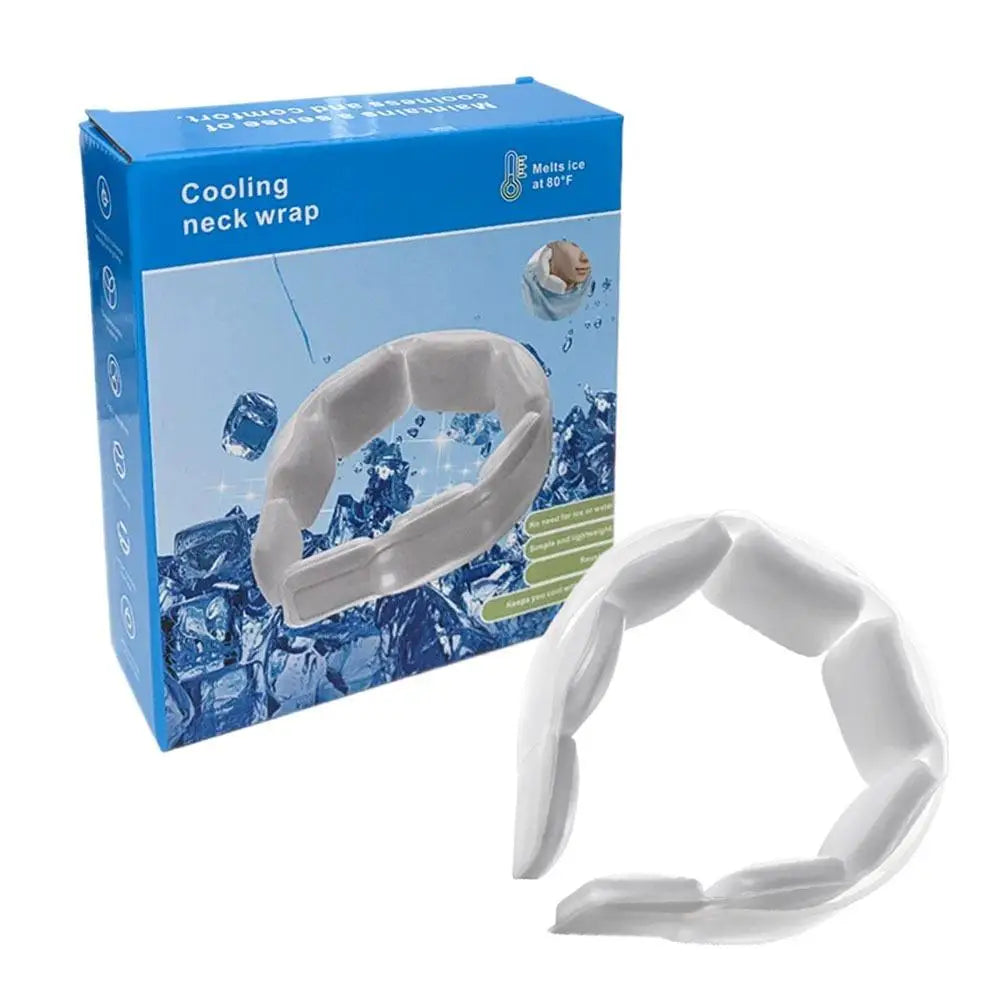 New Wearable Ice Neck Wrap Long Lasting Cooling Neckband Indoor Outdoor Sports Under 28 Degrees Anywhere Cold Gel Neck Cooler Oasis Select