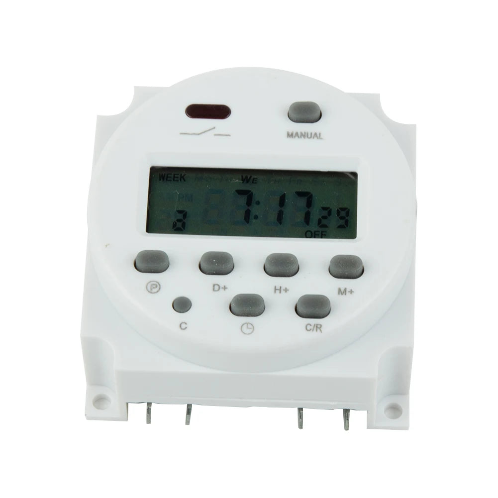 Power Down Timer Programmable Replacement Spare Parts White 16A 60x60x30mm Accessories Digital Timer Brand New Oasis Select