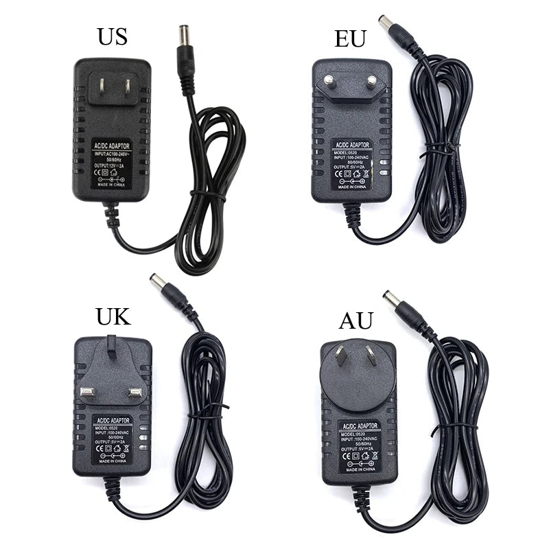 5V 6V 8V 9V 12V 13V 15V 24V LED Driver AC 220V 110V TO DC 5V 6V 8V 9V 12V 13V 15V 24V Power Supply Adapter Lighting Transformers Oasis Select