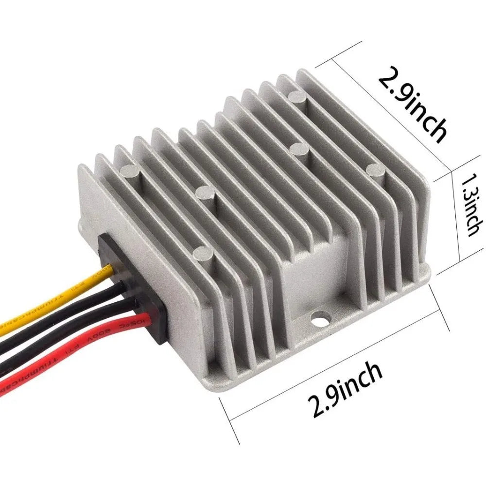 Power Converter Regulator DC12V/24V to DC6V 25A 150W Waterproof Voltage Convert Transformer Oasis Select