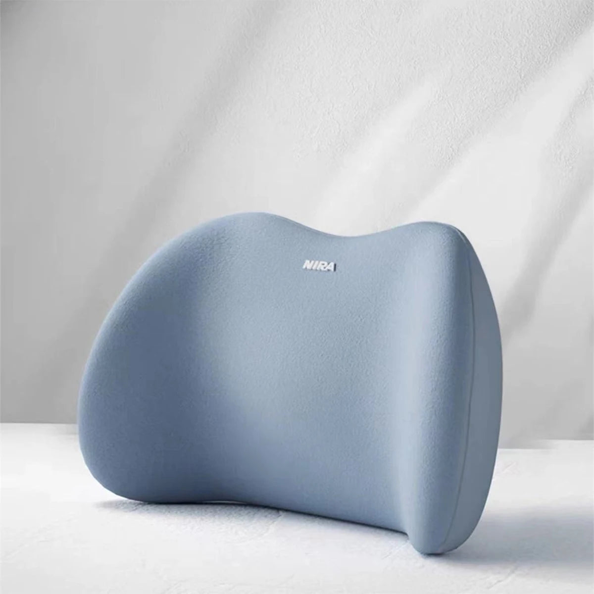 Car Headrest, Lumbar Support, Shoulder Pillow, Car Pillow, Memory Cotton Waist Backrest Cushion, Household Automotive Products Oasis Select Waist pillow blue