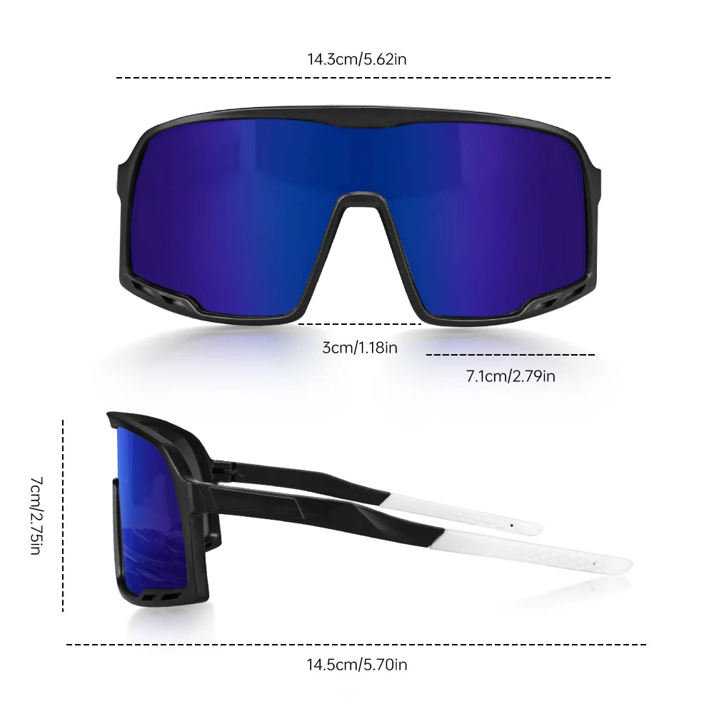 Cycling Glasses Men Women UV400 Running Camping Outdoor Sports Sunglasses Mountain Road Bicycle Goggles Cycling Equipment Oasis Select