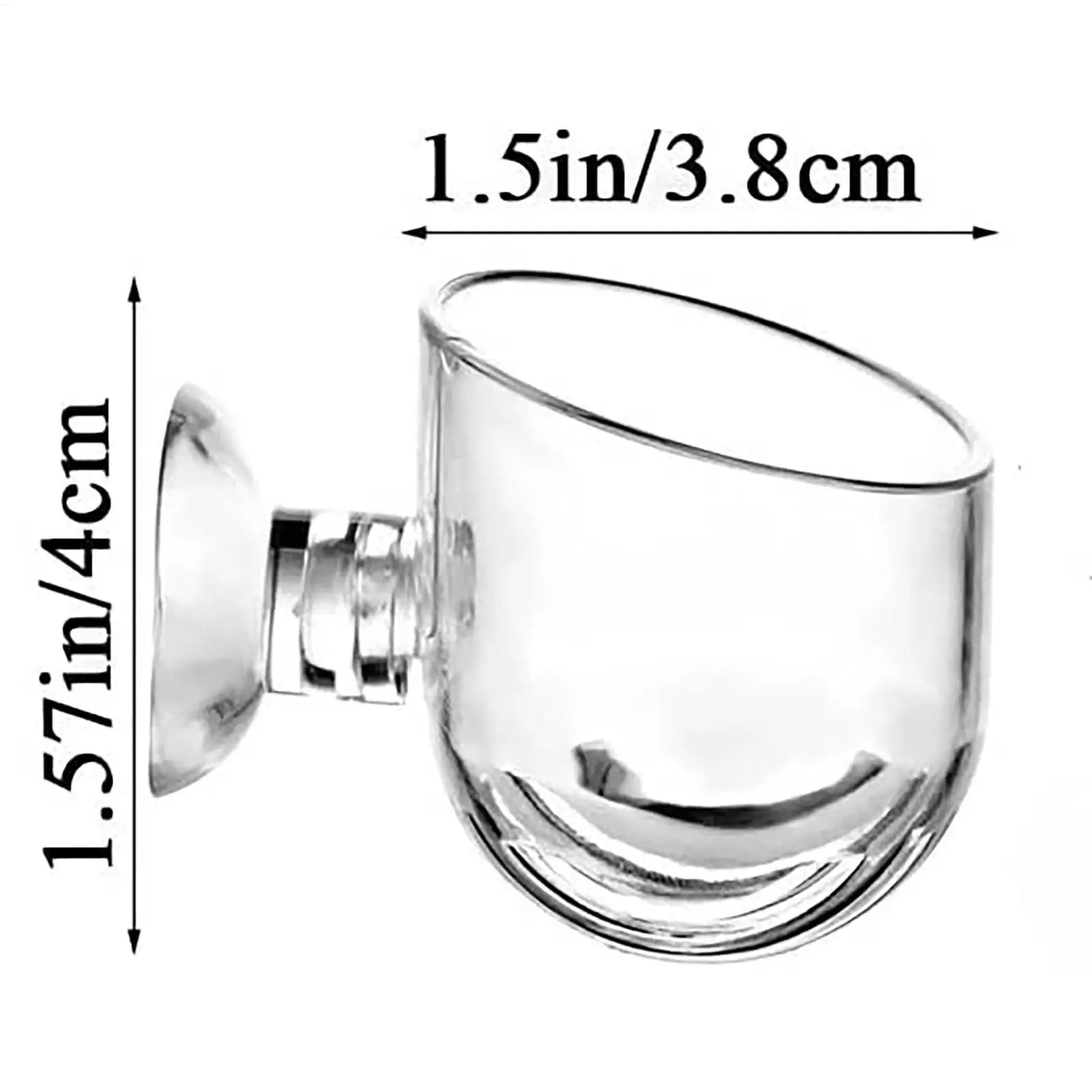Suction Cup Plant Holder With Suction Cup Clear Acrylic Holder Aquatic Plant Pot for Propagation Hydroponics Cultivation Oasis Select