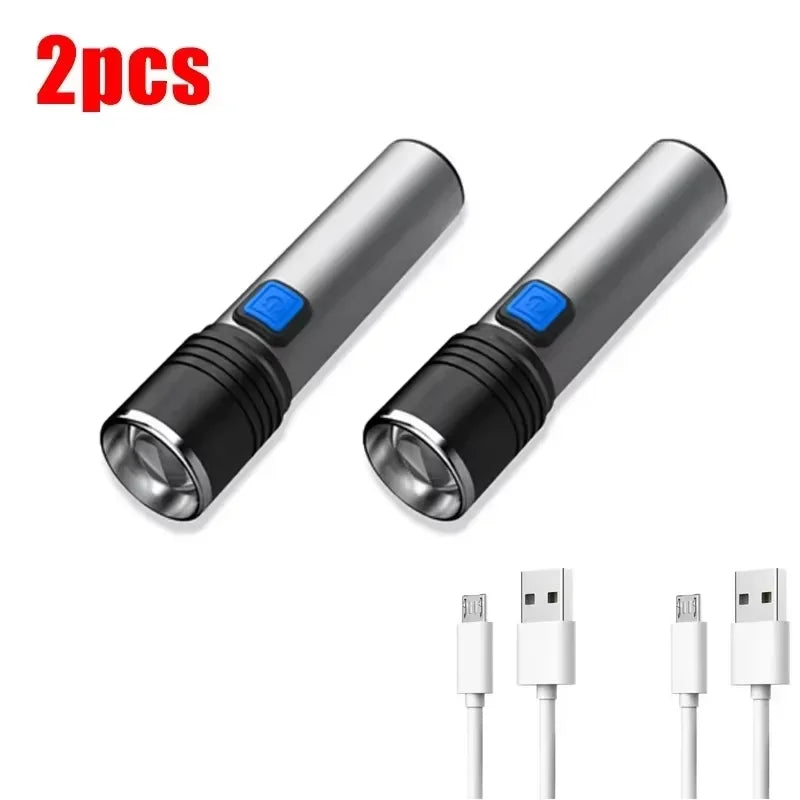 395nm UV Blacklight Flashlight | USB Rechargeable, Waterproof