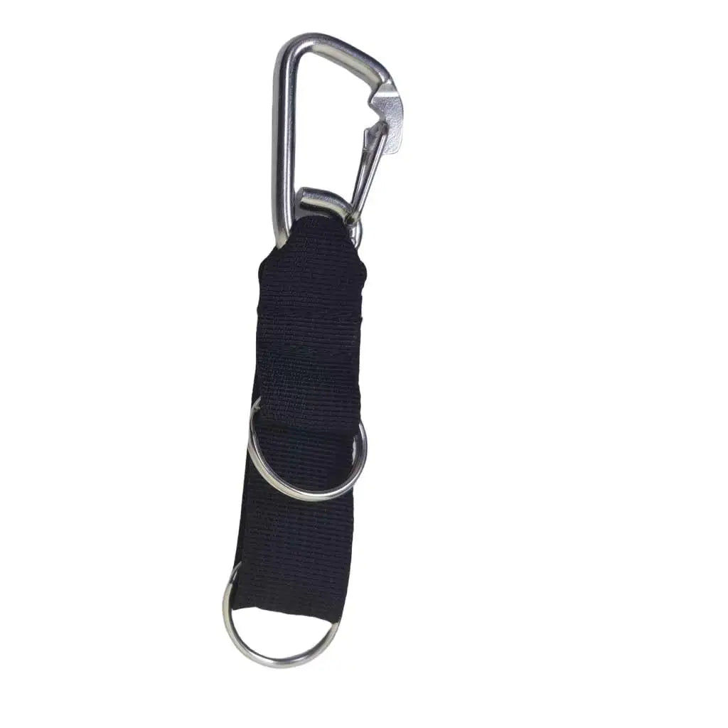 Scuba Diving Backplate Shoulder Strap With 316 SS O-Ring Snap Hook Diving Keeper Holder Lanyard Gear Oasis Select