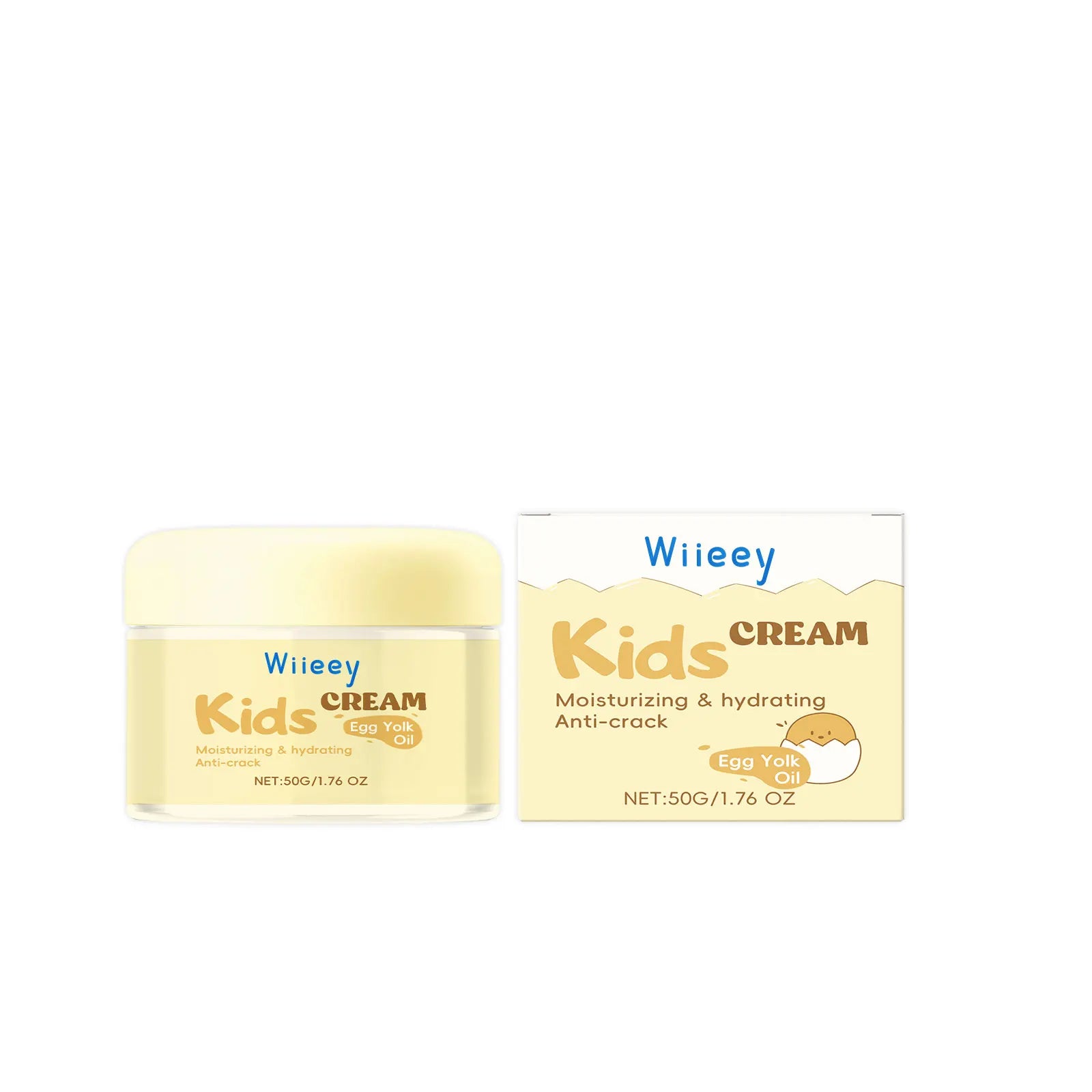 Wiieey Kids Anti-Crack Facial Cream – Deep Moisturizer 50g Baby Moisturizing Cream Oasis Select 50g boxed