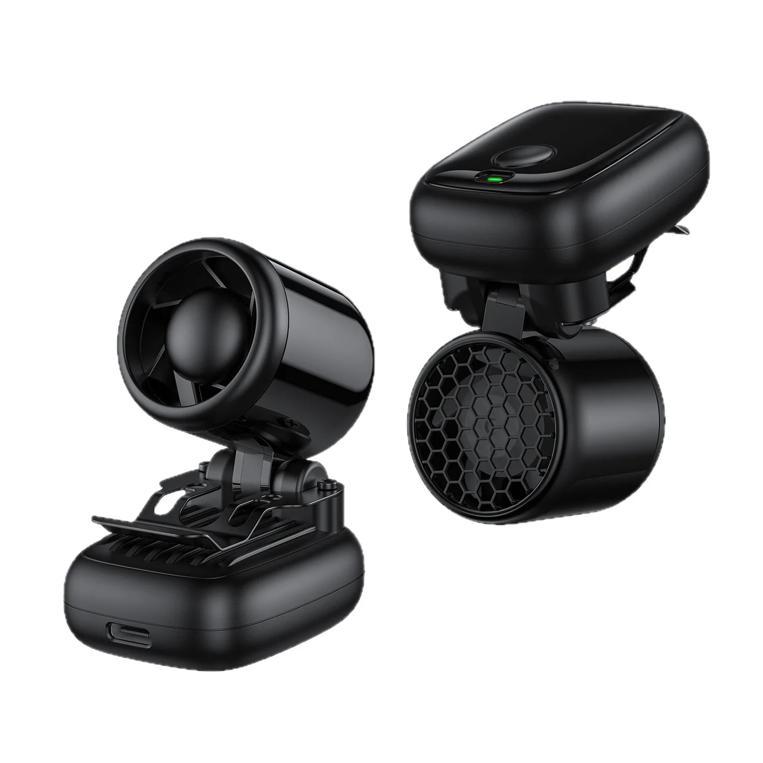 Clip-On Mini Portable Fan | 1200mAh, 3 Speeds, Desk & Outdoor